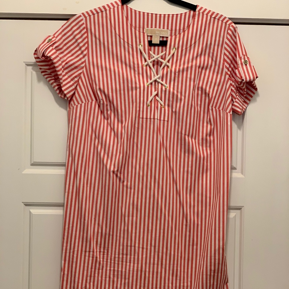 Michael Kors grommet tie dress